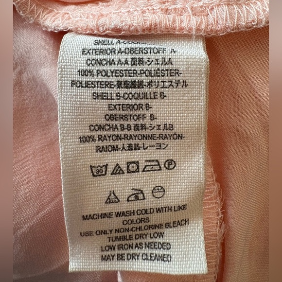 Free People Peach One-Shoulder Women's Top - Picture 4 of 4